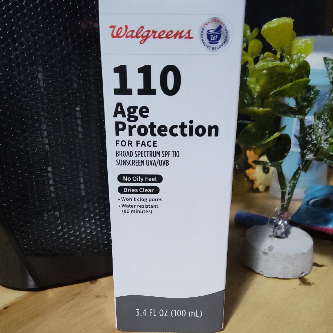 Walgreens Age Protection Spf 110 Sunscreen
